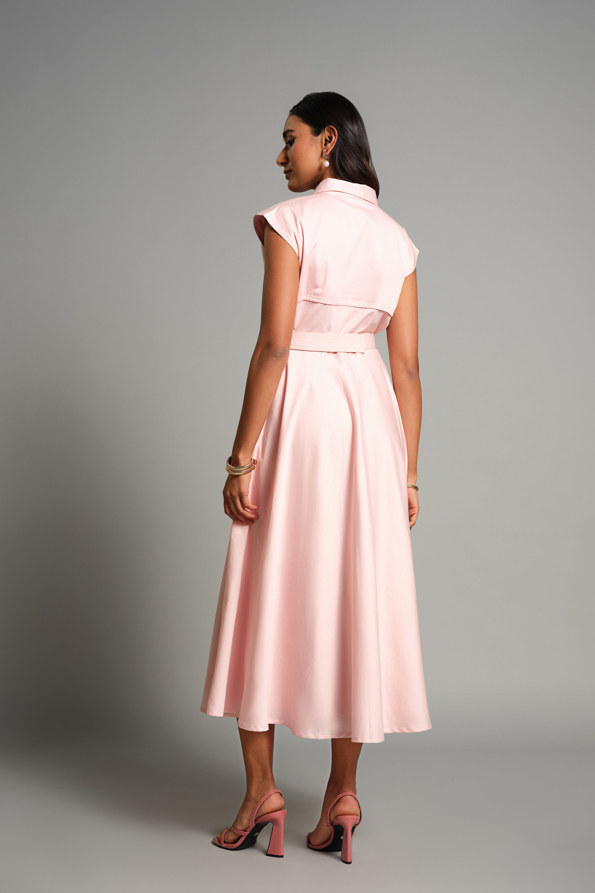 Rosa Dress, Pink, image 5